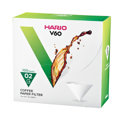 Hario V60-02 – filtry papierowe białe 100 szt.