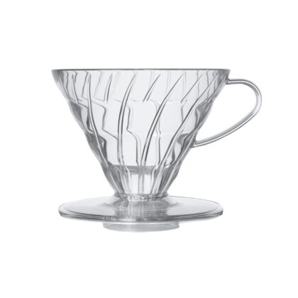 Hario Drip V60-02 plastikowy Clear – dripper do kawy przelewowej
