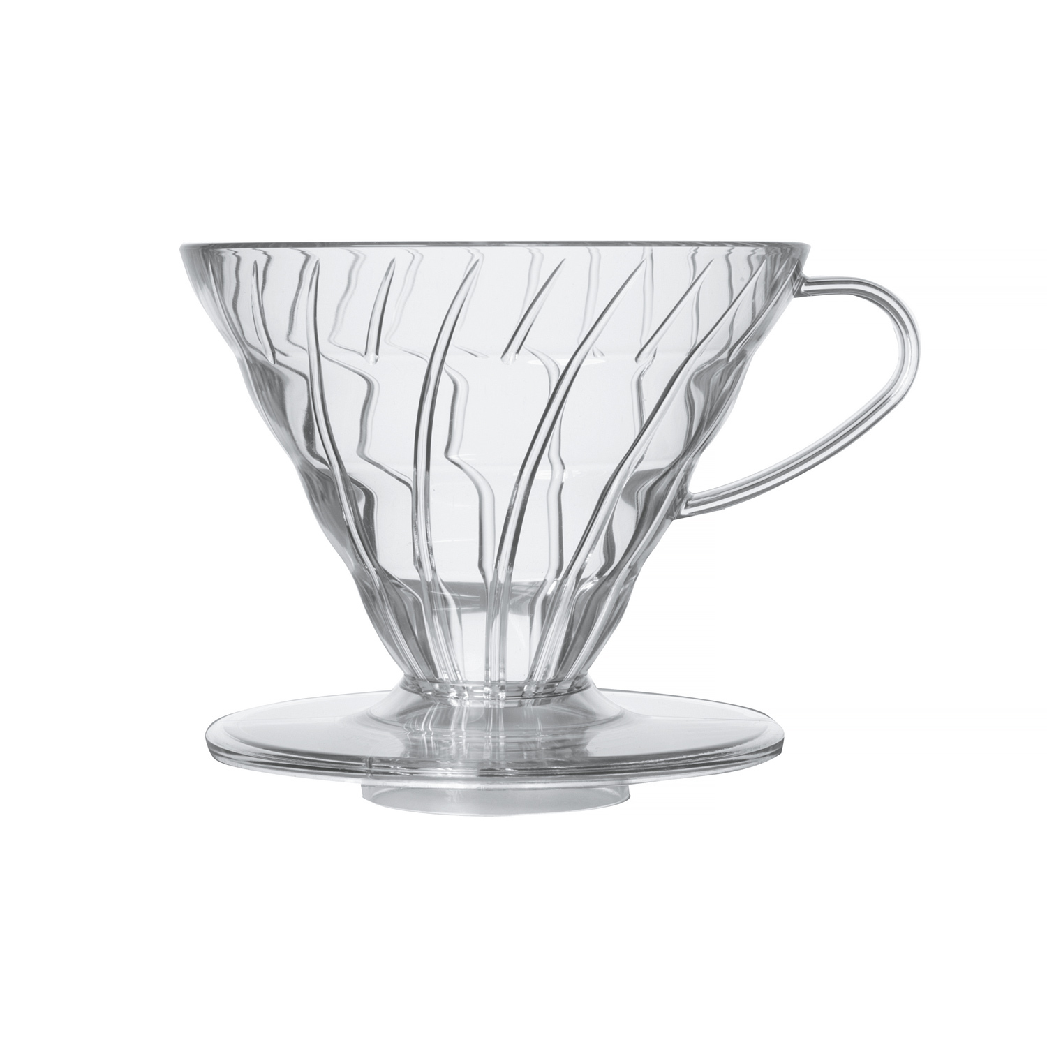 Hario Drip V60-02 plastikowy Clear – dripper do kawy przelewowej